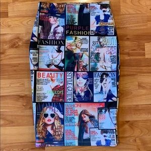 High Fashion New York Style Midi Skirt